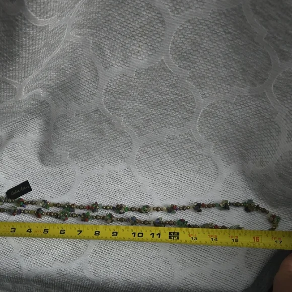 Cookie Lee Multi-Colored Beaded Necklace - Picture 3 of 7